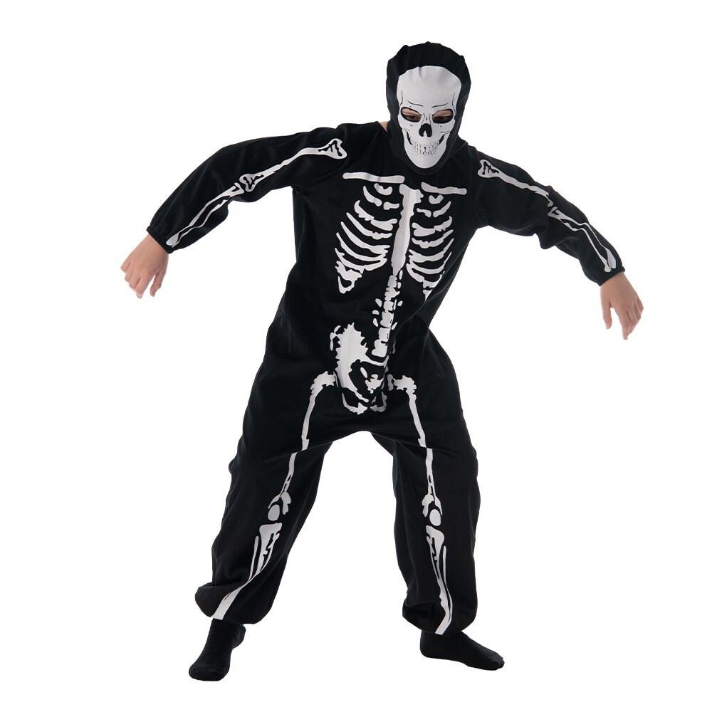 Đồ Hoá Trang Trẻ Em - Jumpsuit Skeleton Bộ Xương FT22980