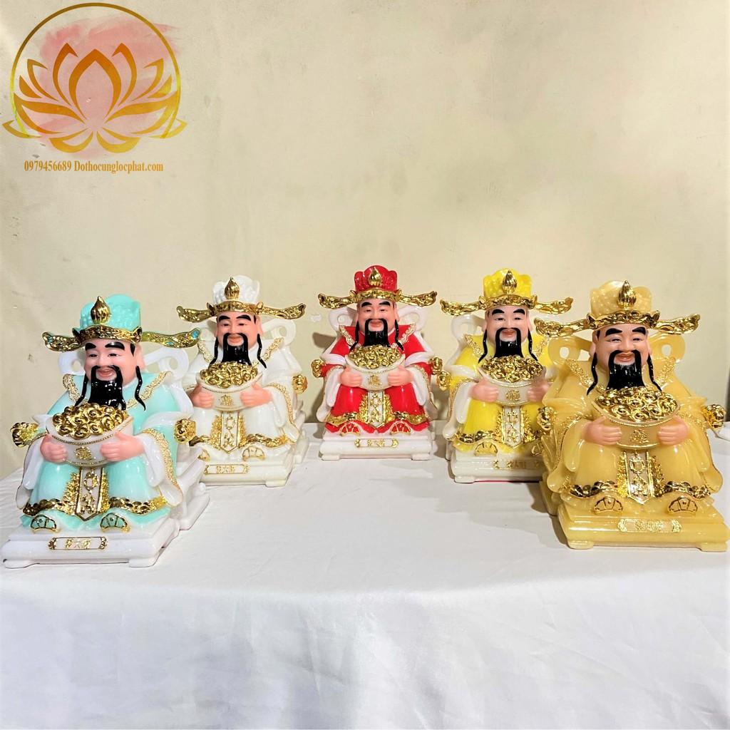 Tượng Thần Kim Tiền Chiêu Tài Lộc 8 incH