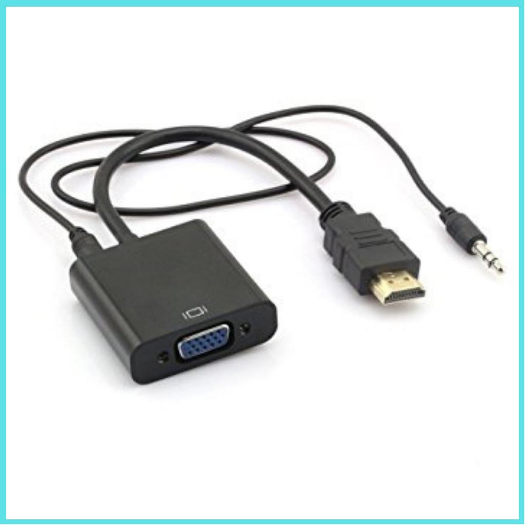 CÁP HDMI -&gt; VGA L + AUDIO