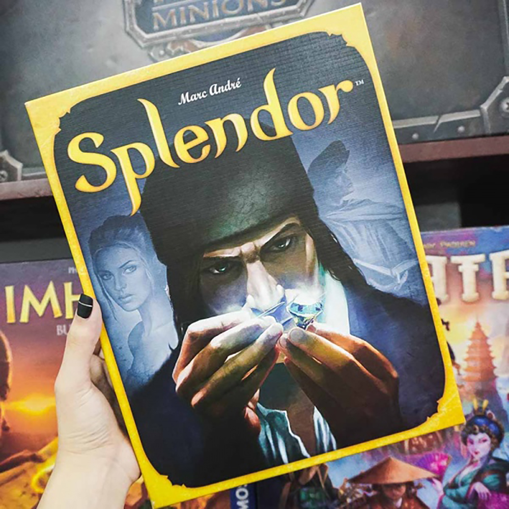 Bộ Bài Board Game Splendor Việt Nam Token Xịn Xò Chip Nhựa Cứng Độc Đáo Không Thấm Nước 