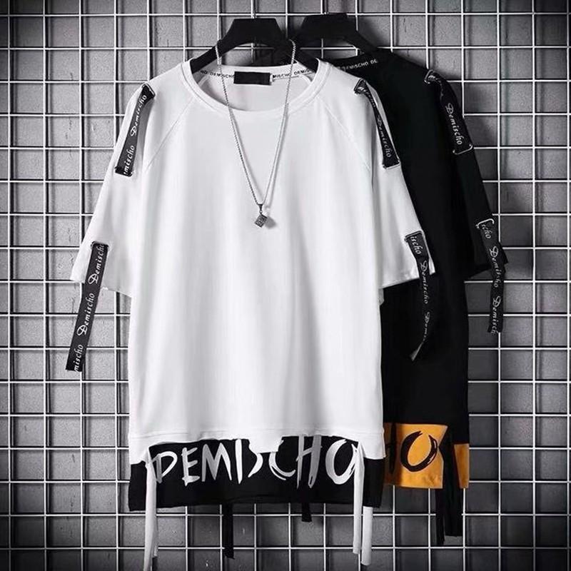 Áo Thun Nam Tay Lỡ Cổ Tròn Thời Trang Châu Âu