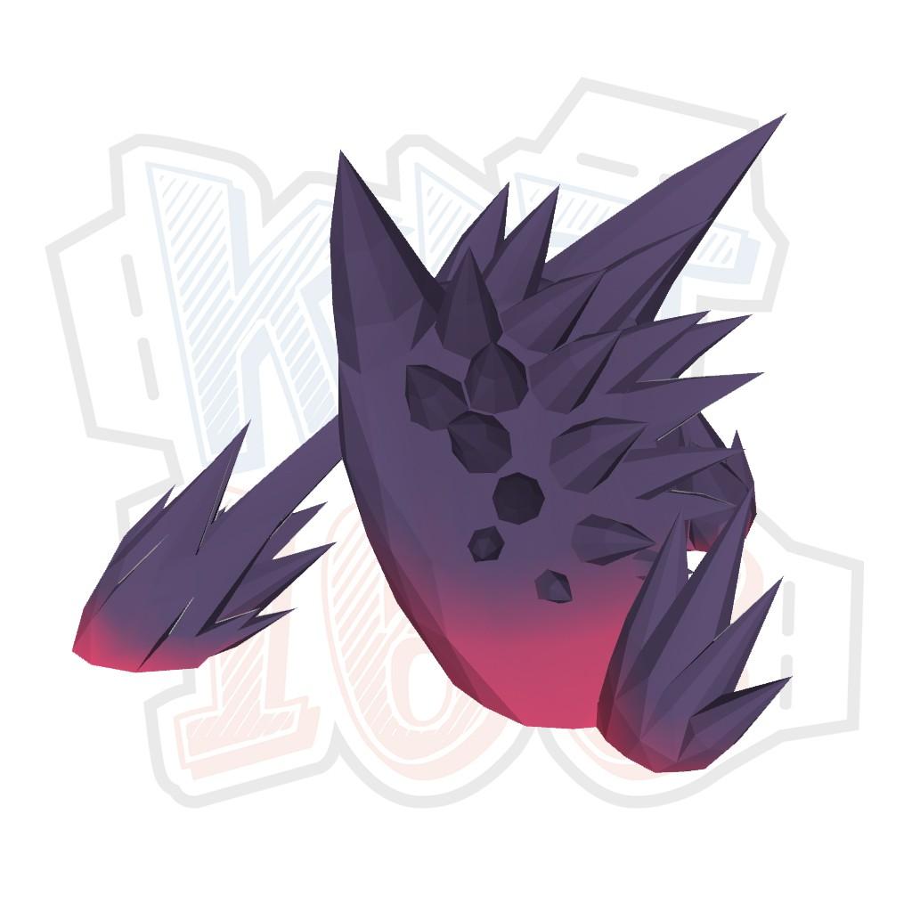 Mô hình giấy Anime Game Pokemon Mega Gengar ver 2