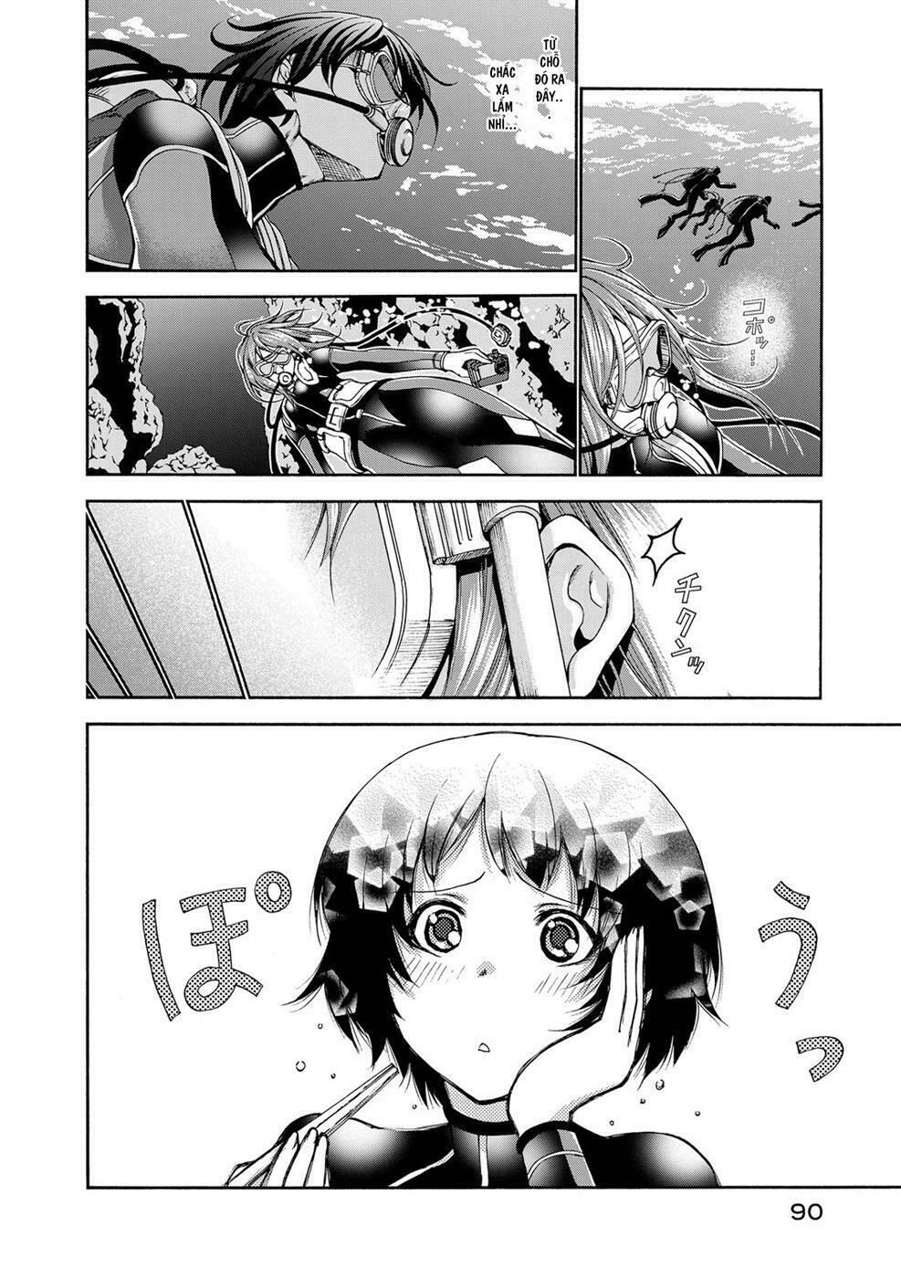 cô gái thích lặn - grand blue chapter 20 21