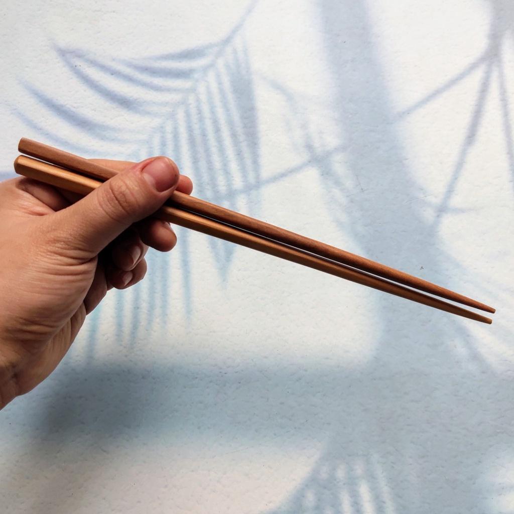Đũa Gỗ Xương Gà Tự Nhiên 23cm, Đũa Ăn Cơm Làm Thủ Công An Toàn,Chụp Ảnh Decor