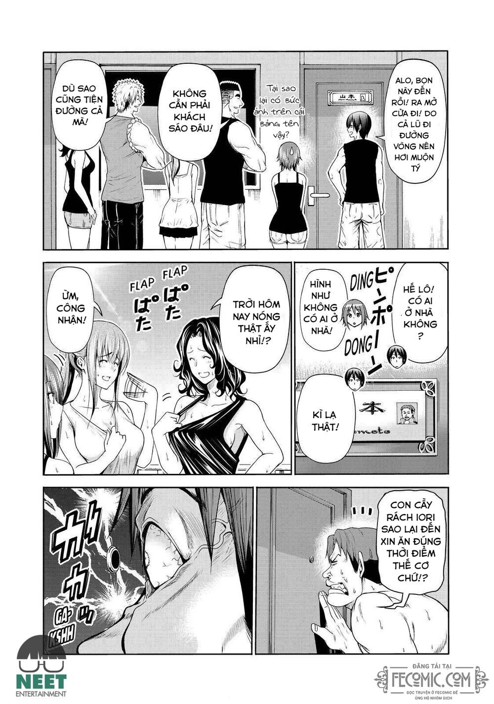 cô gái thích lặn - grand blue chapter 75.5 14