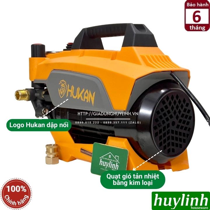 Máy xịt rửa xe chỉnh áp Hukan CWM3000 - Công suất 3000W - Áp lực 160 bar- Motor lõi đồng - Tặng khớp nối nhanh đầu ra