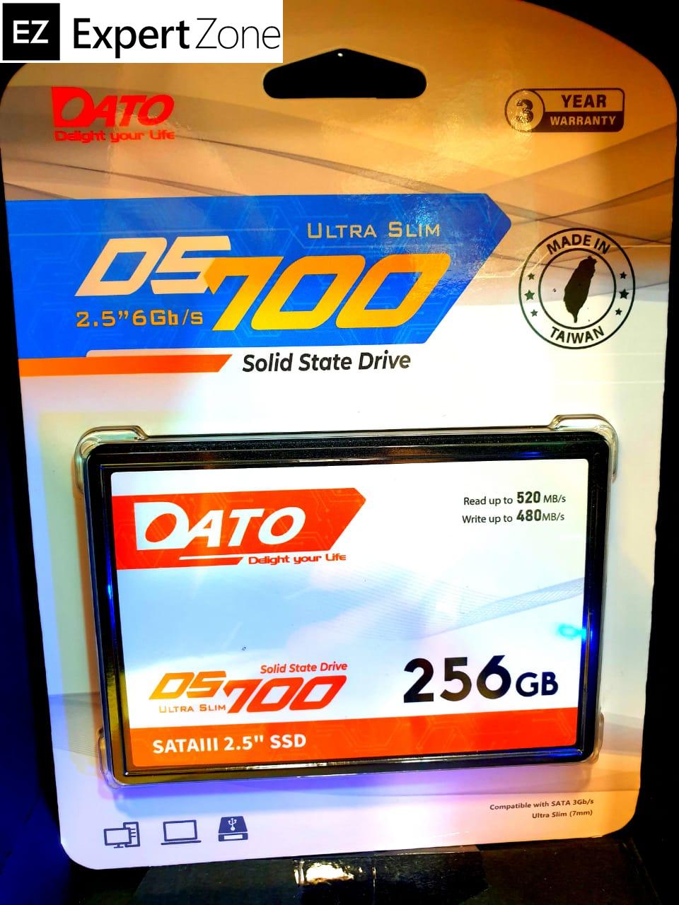 Ổ Cứng SSD DATO DS700 256GB sata3 2.5&quot; - Hàng Chính Hãng