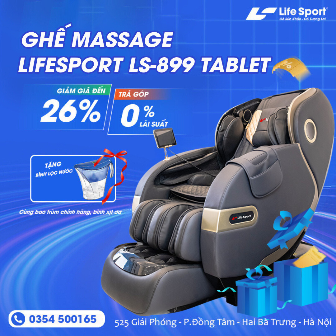 Ghế massage Lifesport LS-899 Tablet