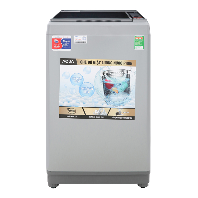 Máy Giặt Cửa Trên Aqua AQW-S90CT-H2  - Hàng Chính hãng