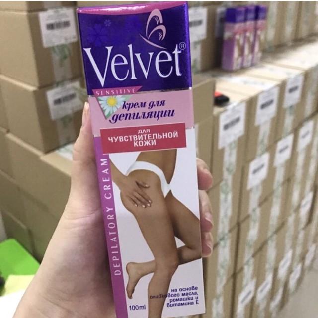 Kem tẩy lông Velvet