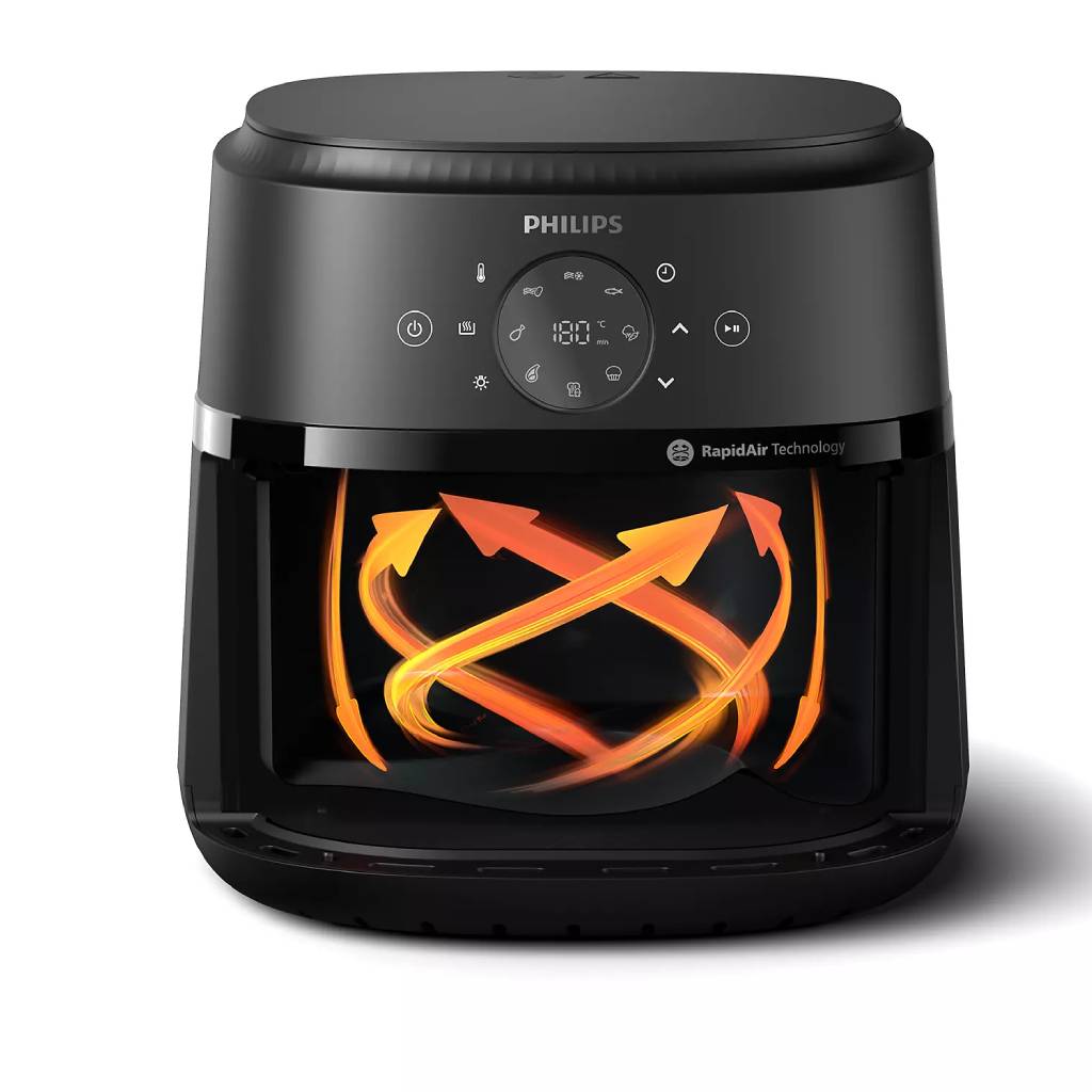 Nồi chiên không dầu Philips NA230/00 6.2 lít - Hàng chính hãng
