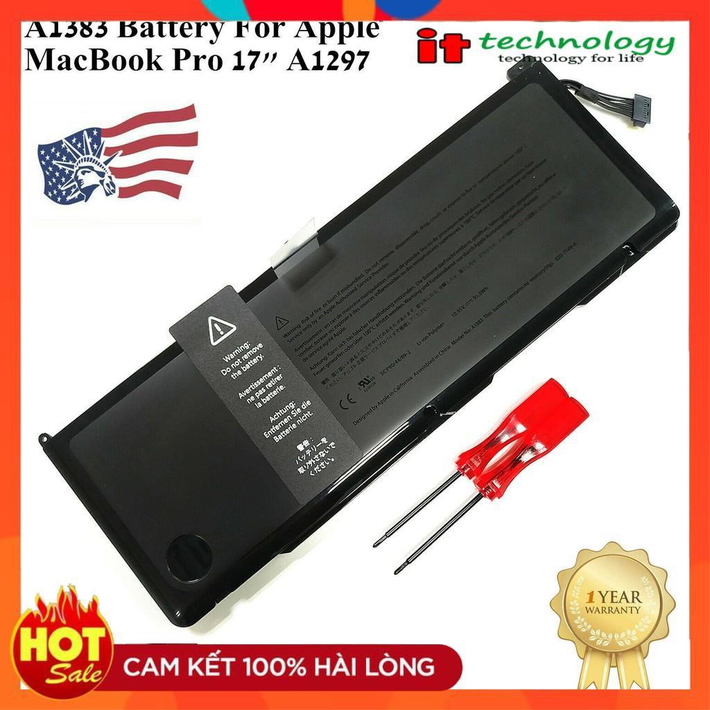 Pin dùng cho MacBook Pro 17 inch Aluminum Unibody A1297 A1309 2009 – 2010