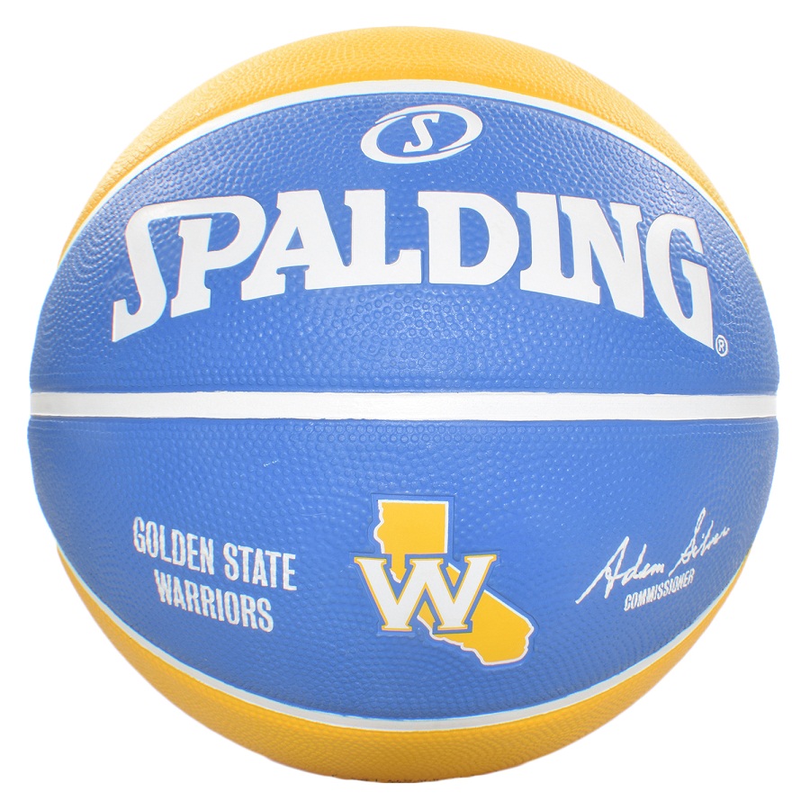 Bóng rổ Spalding NBA Team Golden State Warriors 2017 size 7 chơi ngoài trời