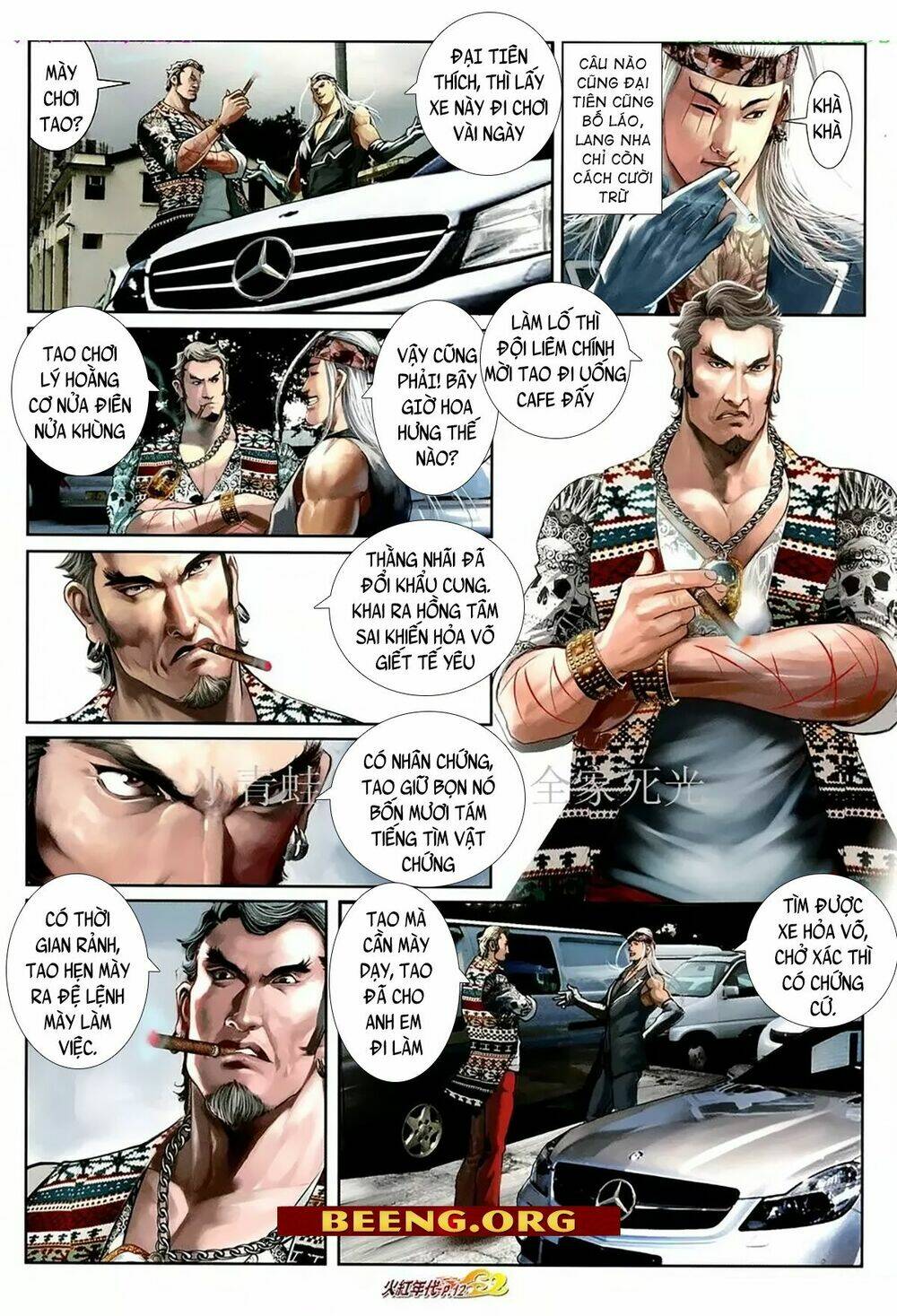 hỏa hồng niên đại hắc cốt đường chapter 1074 11