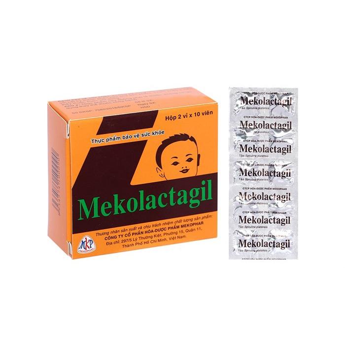 Tảo Lợi Sữa, chống tắc sữa, sữa về nhiều Mekolactagil