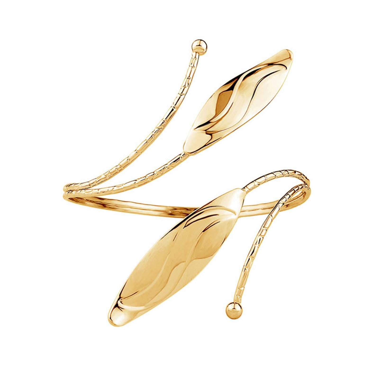 Greek roman leaf bracelet armband Gold