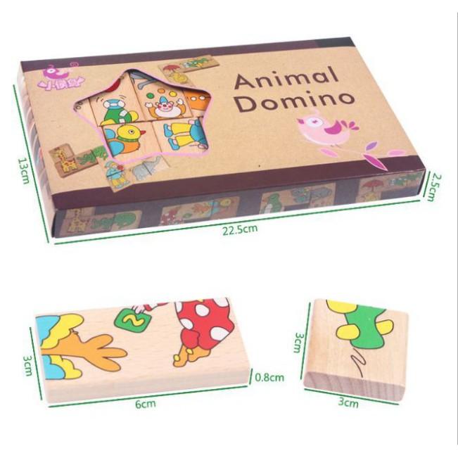 BỘ DOMINO ANIMAL - NỐI ĐUÔI CON VẬT