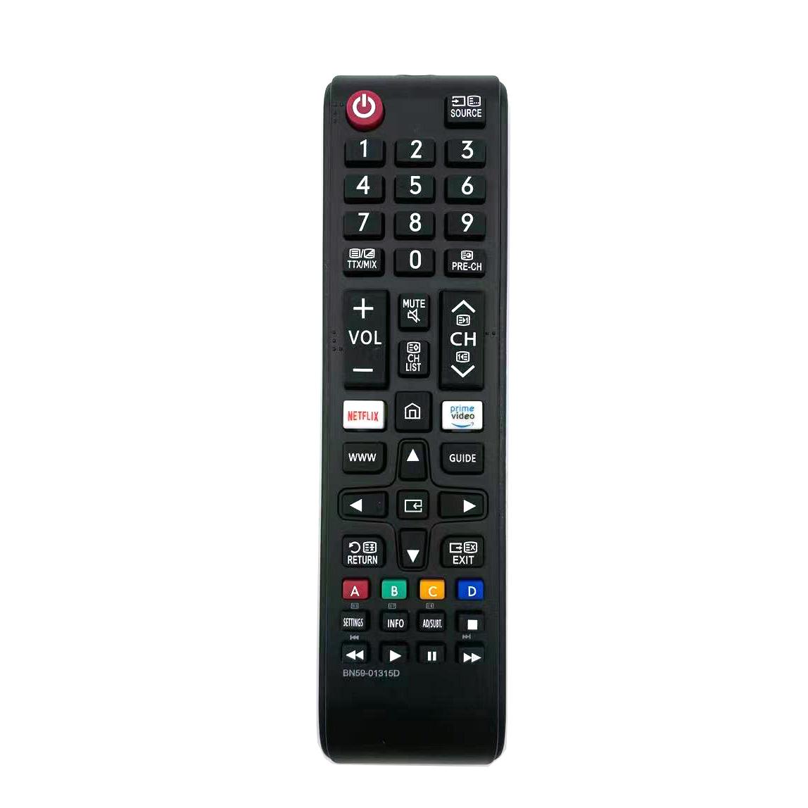 Đại học BN59-01315A BN59-01315D BN59-01315B điều khiển từ xa TV với Netflix Prime Video Rakuten TV Nút cho Samsung Smart TV