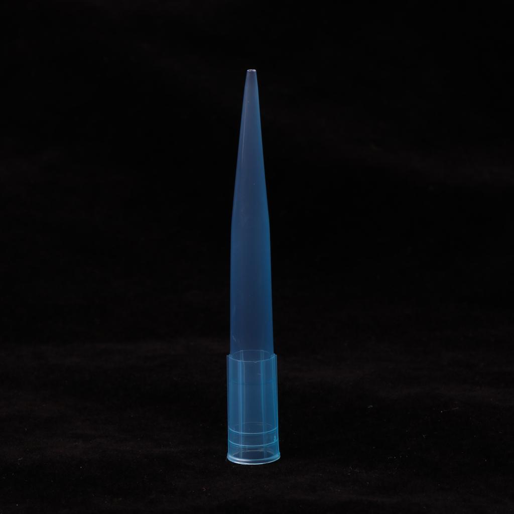 1000Pieces 1ml Lab Liquid Pipette Tips For DragonMed PP Material