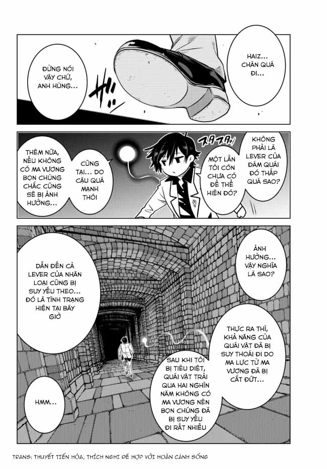 anh hùng mạnh nhất lịch sử chuyển sinh và vô tình trở nên vô dịch ở học viện chapter 5 46