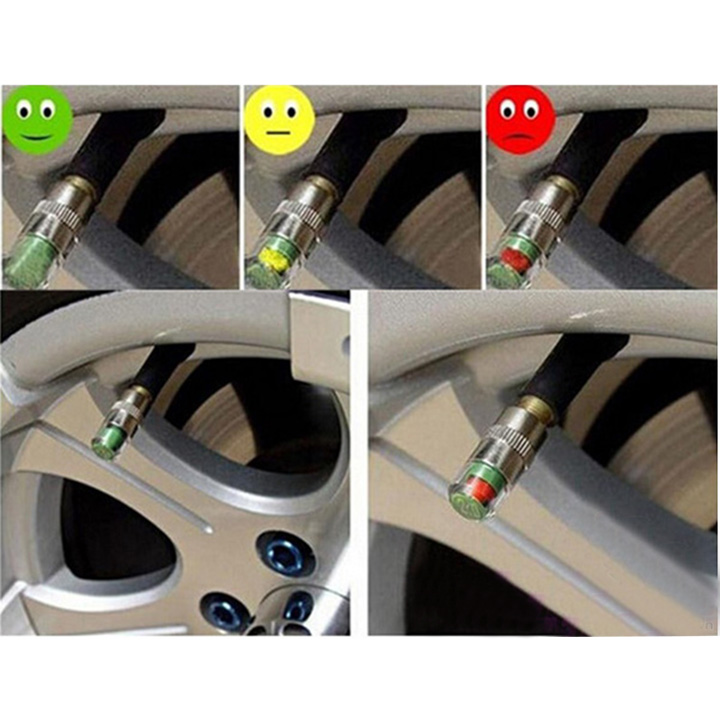 Bộ 4 van báo áp xuất lốp ô tô