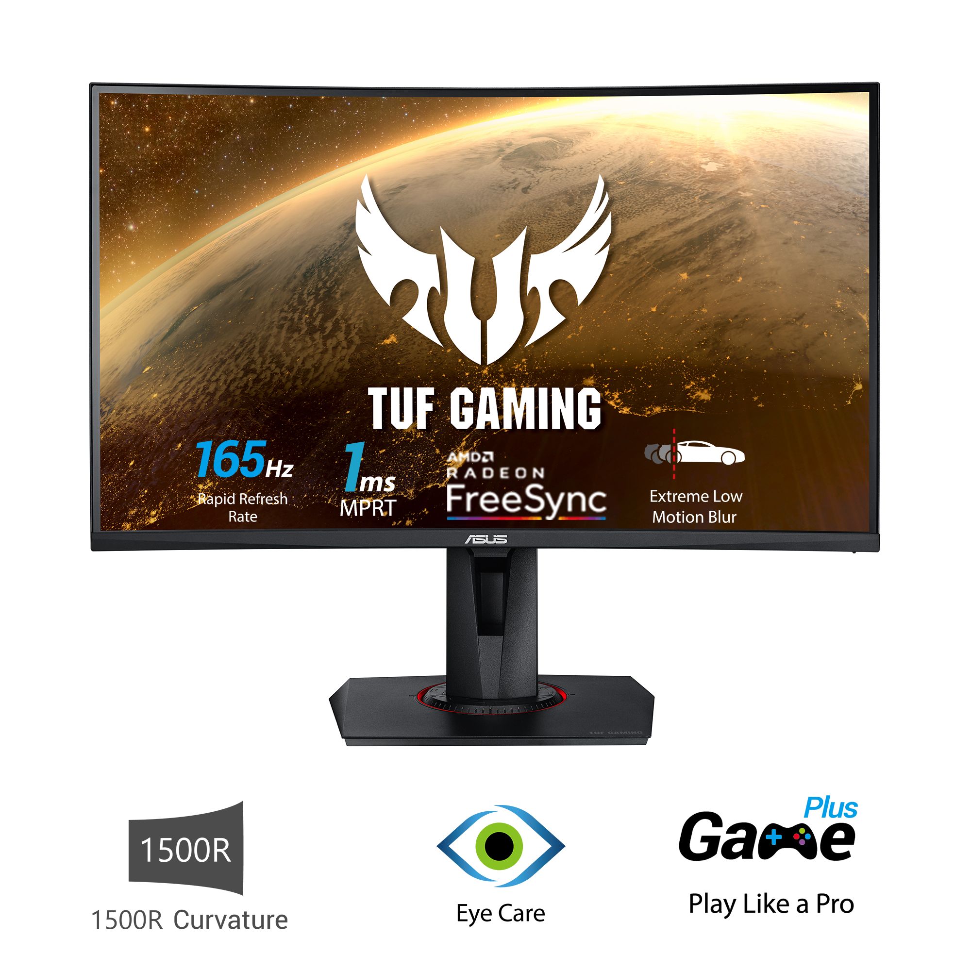 Màn hình Asus TUF VG27VQ Gaming - Hàng chính hãng