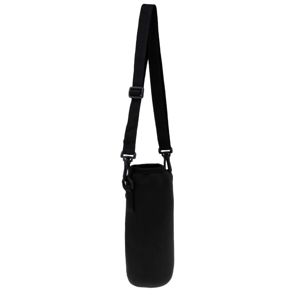 1000ml  Bottle Holder Sleeve Bag Neoprene Carry Pouch Case Black