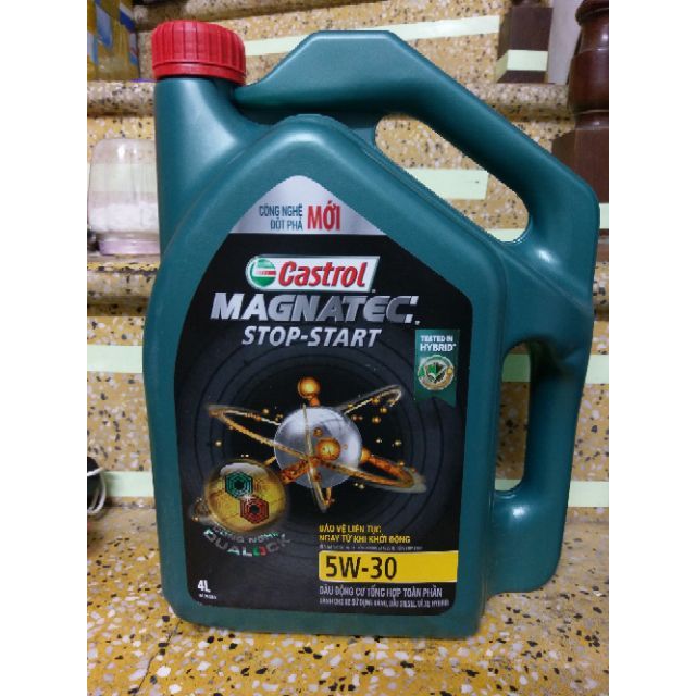 Dầu Động Cơ CASTROL MAGNATEC 5W30 API SP, can 4 LÍT