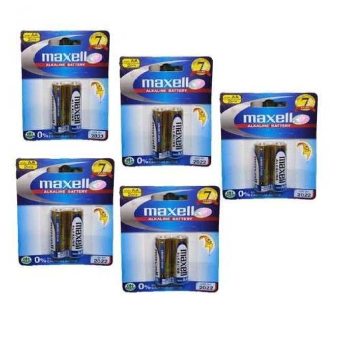 Pin AA Maxell Alkaline - Chất lượng cao - Giá hợp lý