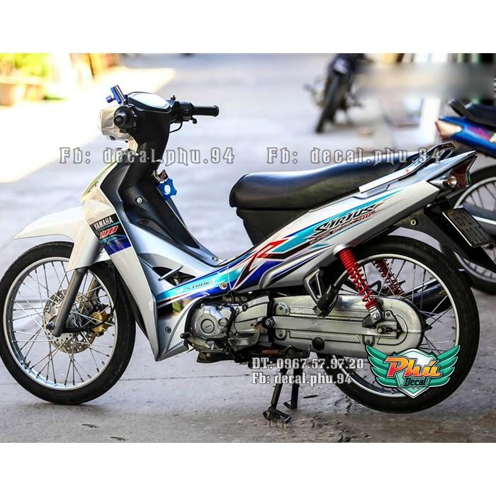 Tem rời Sirius R xe bạc