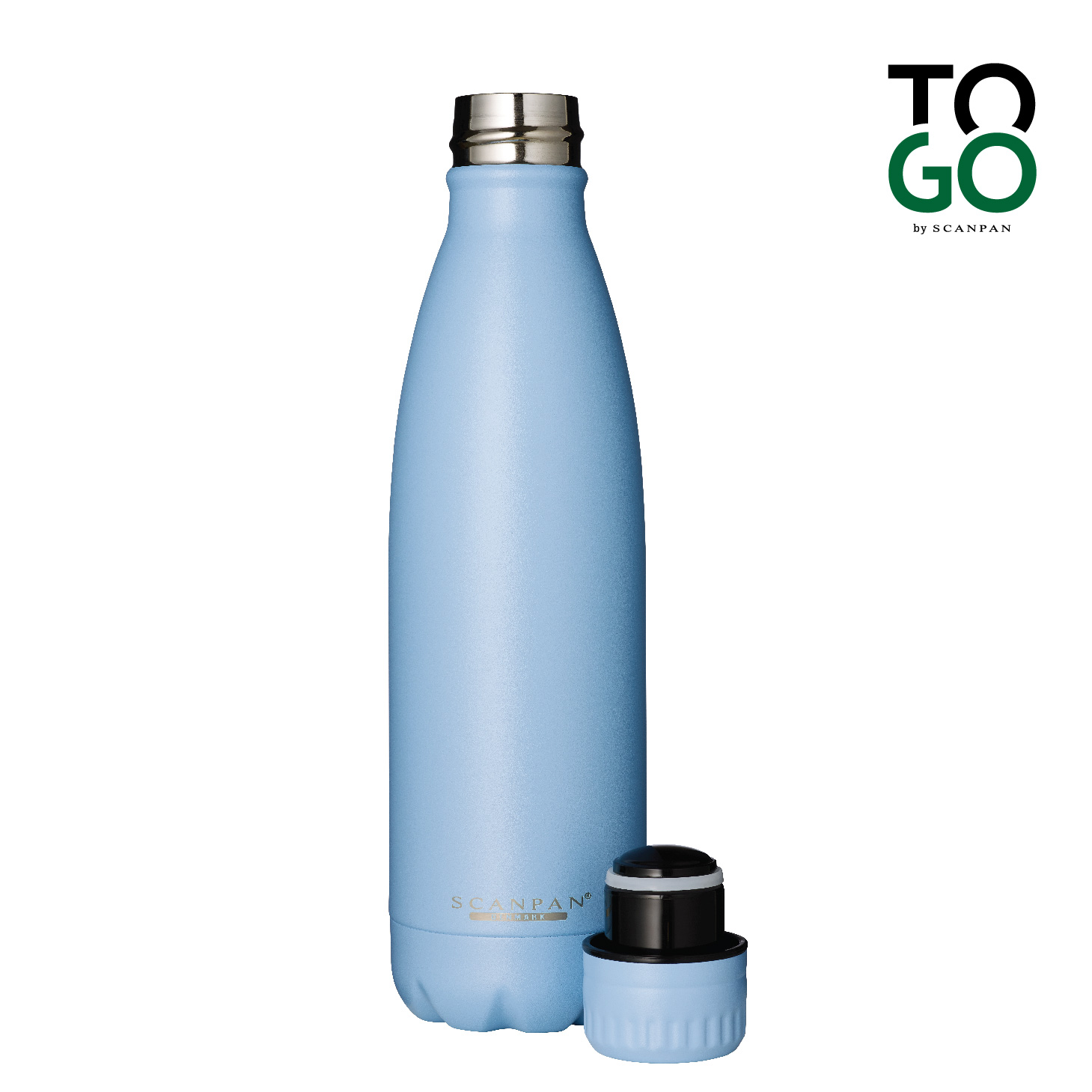 Bình giữ nhiệt Scanpan To Go 500ml màu xanh dương - 51000111 - Hàng chính hãng