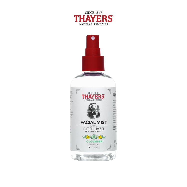 Nước hoa hồng không cồn THAYERS - Hương dưa chuột - Dạng xịt 237ml