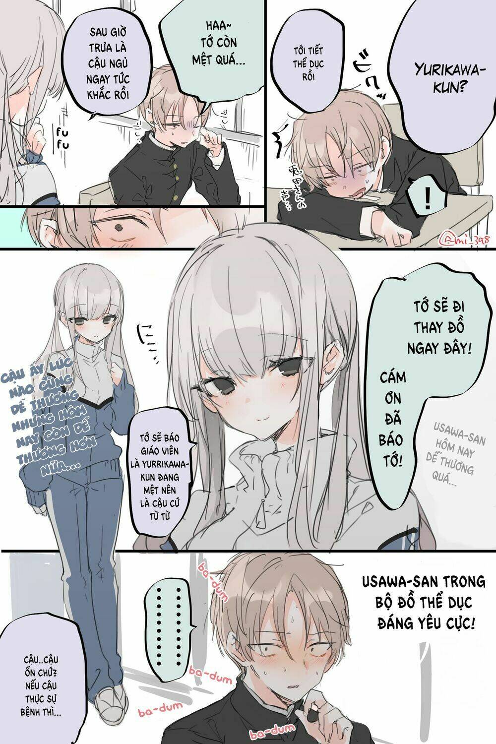 cô bạn dễ thương cùng bàn chapter 3 2