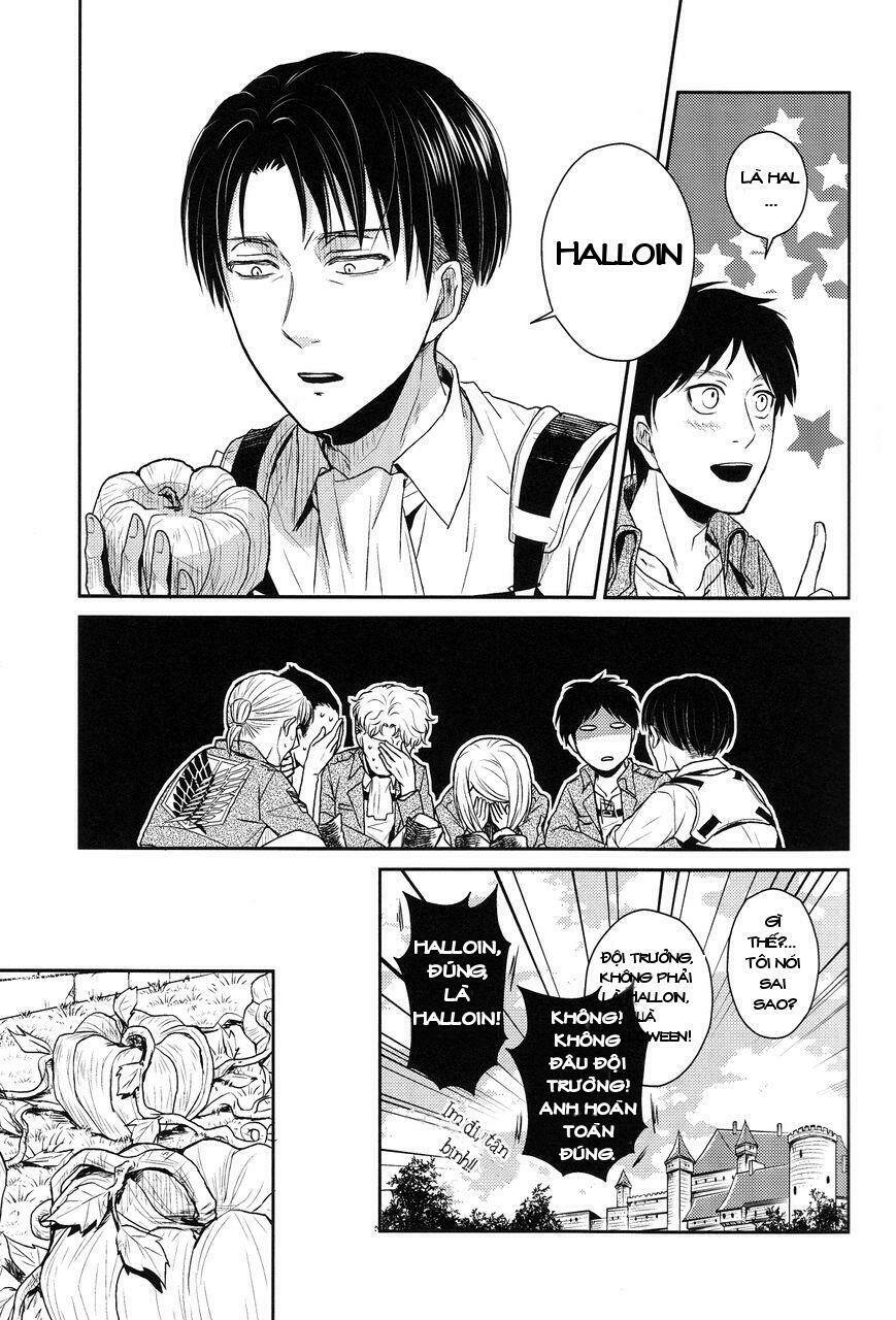 doujinshi về đội trưởng levi: hóa trang chapter 1 8