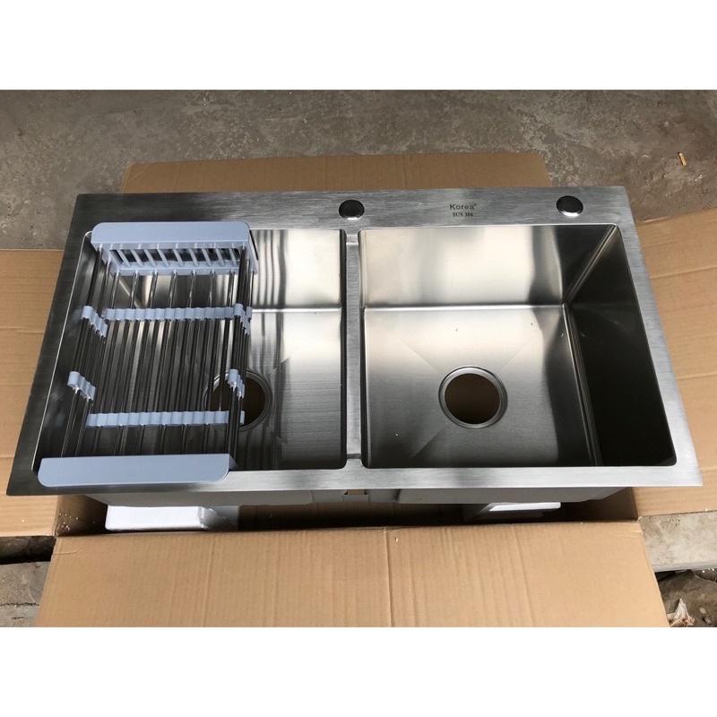 Chậu rửa bát Subi 304 Chậu rửa bát inox 304