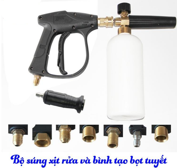 Dụng cụ rửa xe áp lực cao