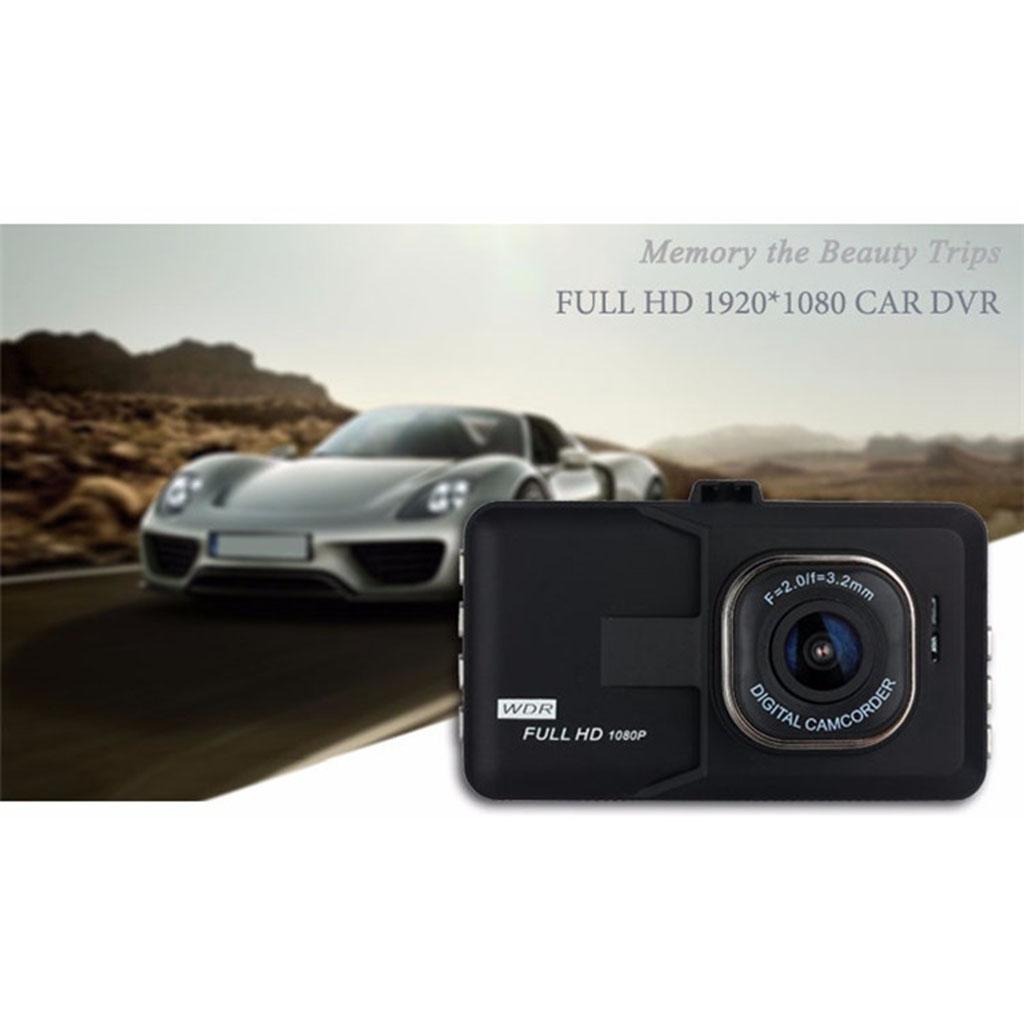 3.0'' 720P Car Rear View Camera Monitor Dash Cam Recorder 120 Degree Angle
