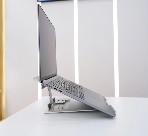 Đế đỡ tản nhiệt TomToc Folding Aluminum Laptop Stand Hàng chính Hãng