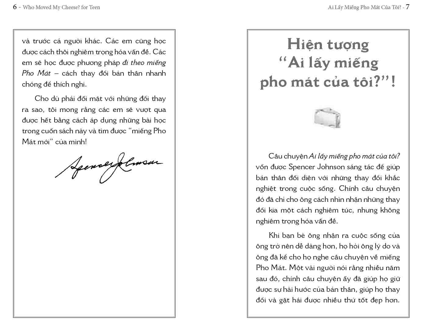 Sách Ai Lấy Miếng Pho Mát Của Tôi ? Phiên Bản Dành Cho Độc Giả Trẻ