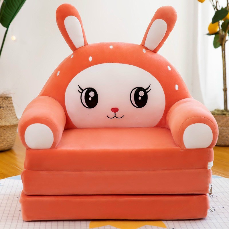 GHẾ SOFA CHO BÉ HÌNH NGỘ NGHĨNH - THỎ CUTE