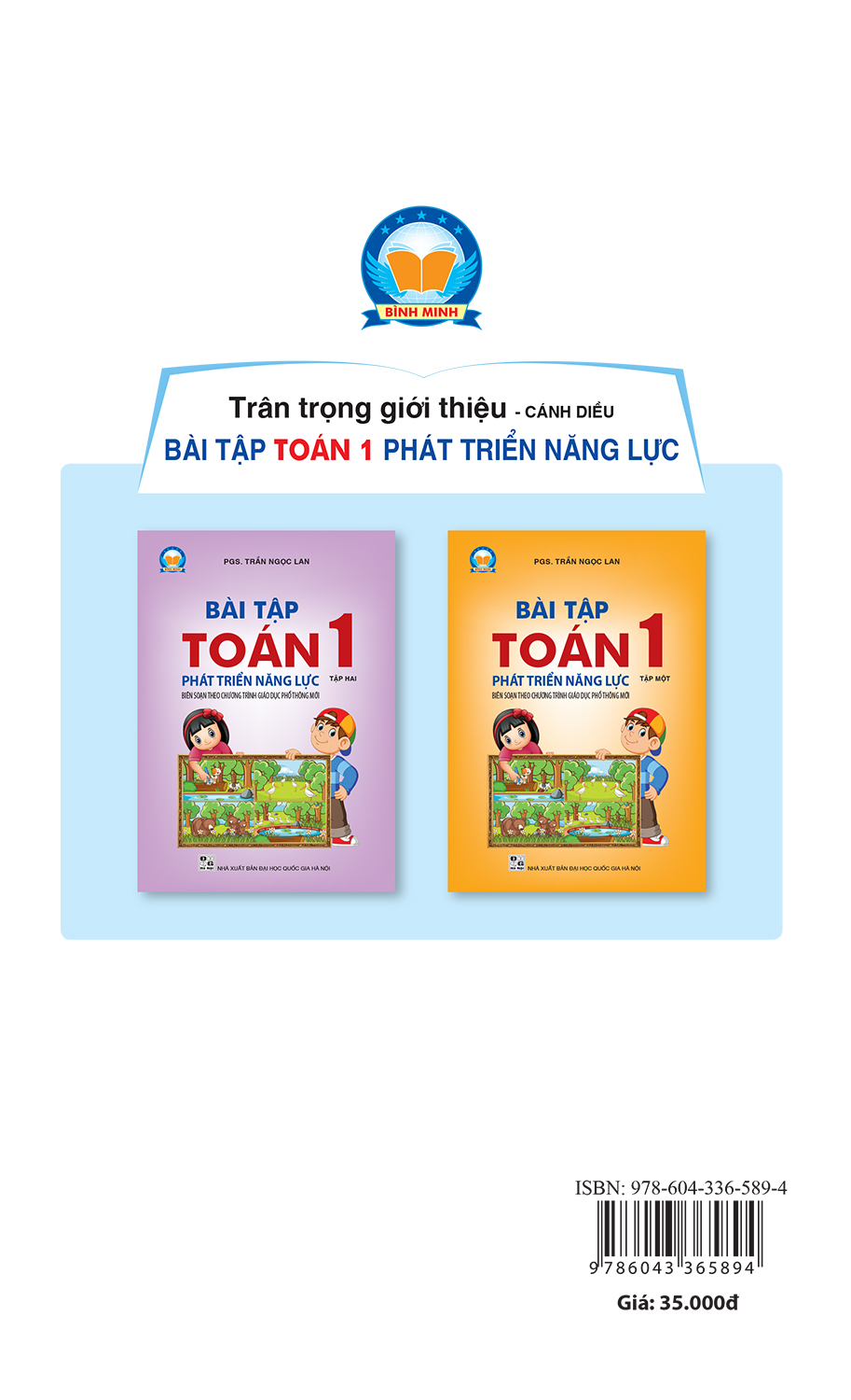 Sách – Bài tập Toán 1 – Tập 1 Phát triển năng lực (Bám sát SGK Cánh Diều)