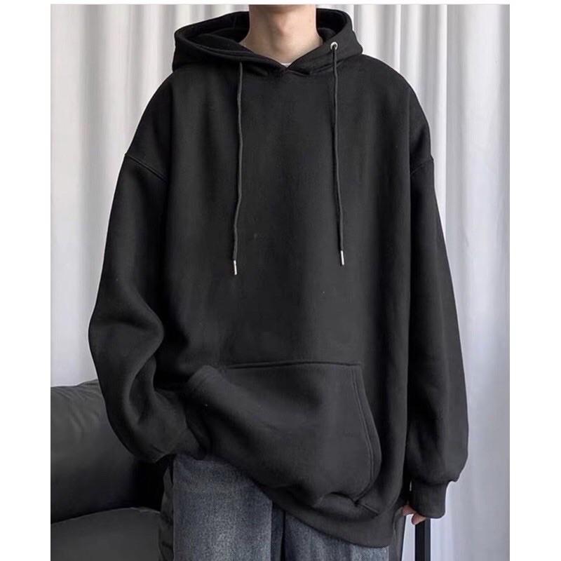 Áo Hoodie trơn cao cấp nón 2 lớp dày dặn