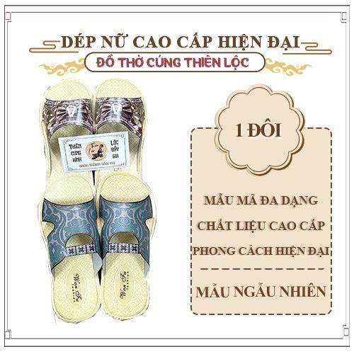 Hàng Giấy Cúng Dép Nữ Cao Cấp Xuất Khẩu - Đồ Thờ Cúng Thiên Lộc