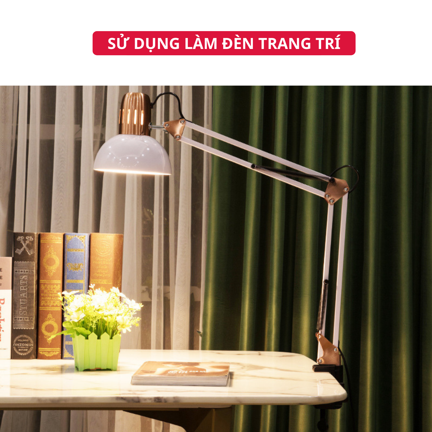 Đèn Học Làm Việc Đọc Sách Để Bàn Chống Cận Thị Bảo Vệ Mắt - Hàng Chính Hãng Tamayoko