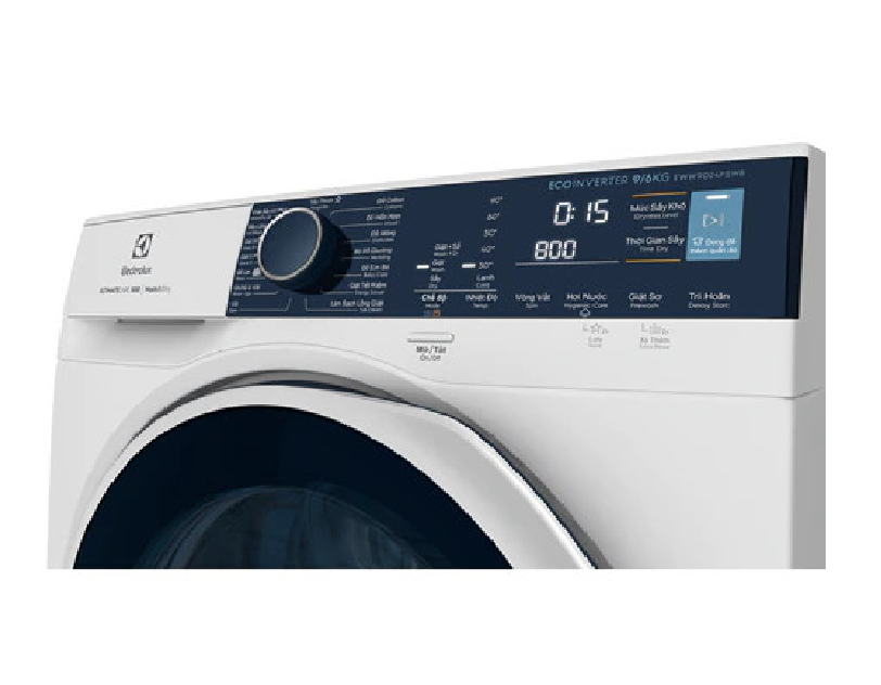 Hình ảnh Máy giặt sấy Electrolux Inverter 9 kg EWW9024P5WB - chỉ giao HCM