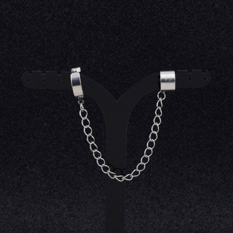 Bông tai dạng xích phong cách Hàn Quốc