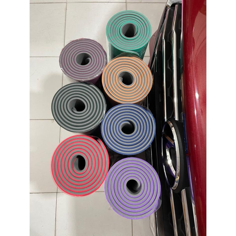 Thảm yoga cao cấp VN - EVA 2 lớp 6mm chống trượt M5 GSR1 Shalla