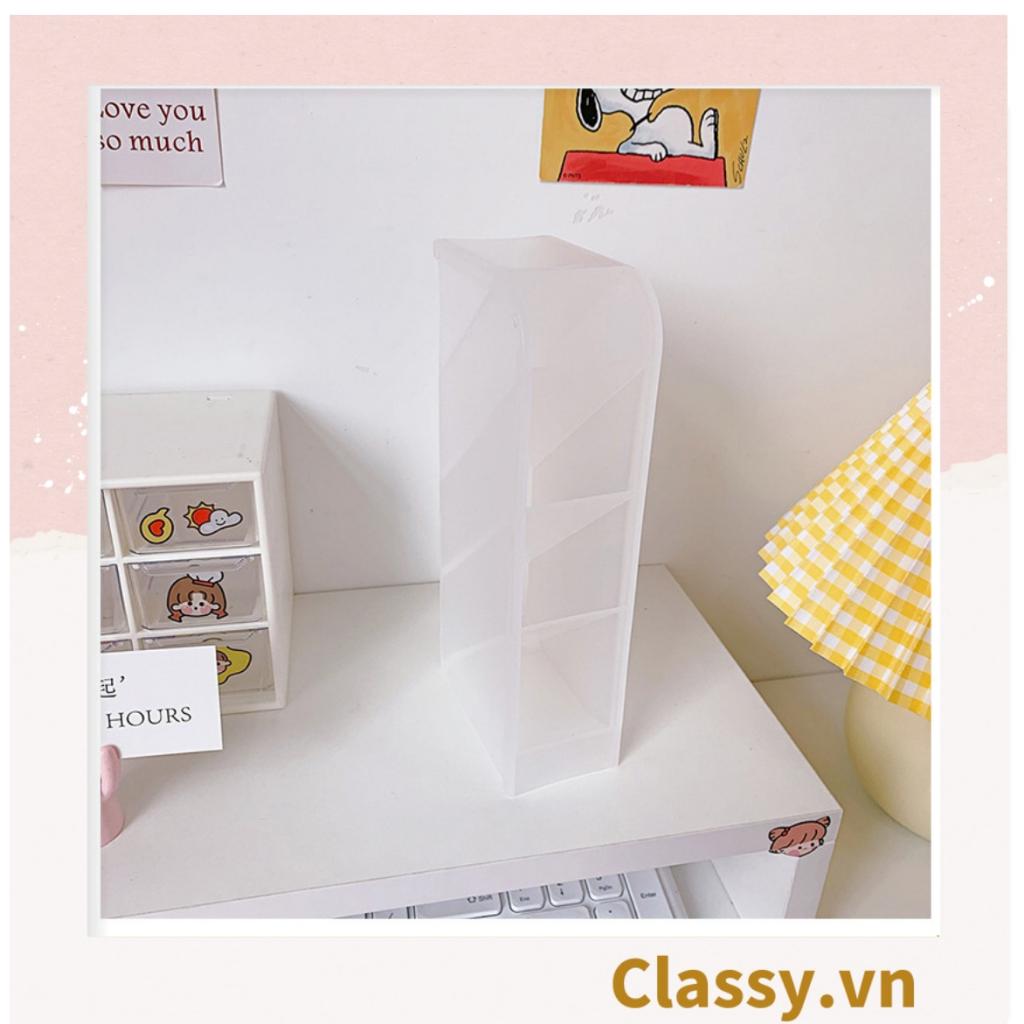 Kệ đựng bút, ống đựng bút 4 tầng, kệ đa năng Classy nhiều màu PK1533