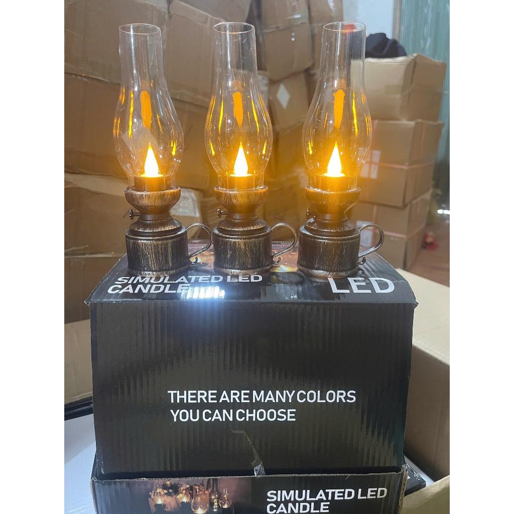 Đèn Thờ cổ điển - dùng pin thiết kế cổ điển trang trí dùng làm đèn thờ - giao mầu ngẫu nhiên - đồng