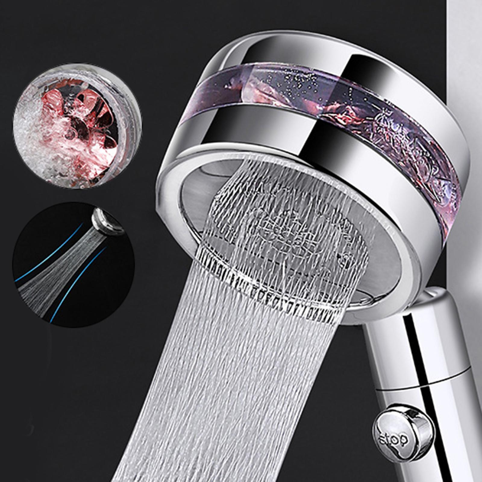 High Pressure Handheld Shower Head for Bathroom Silver